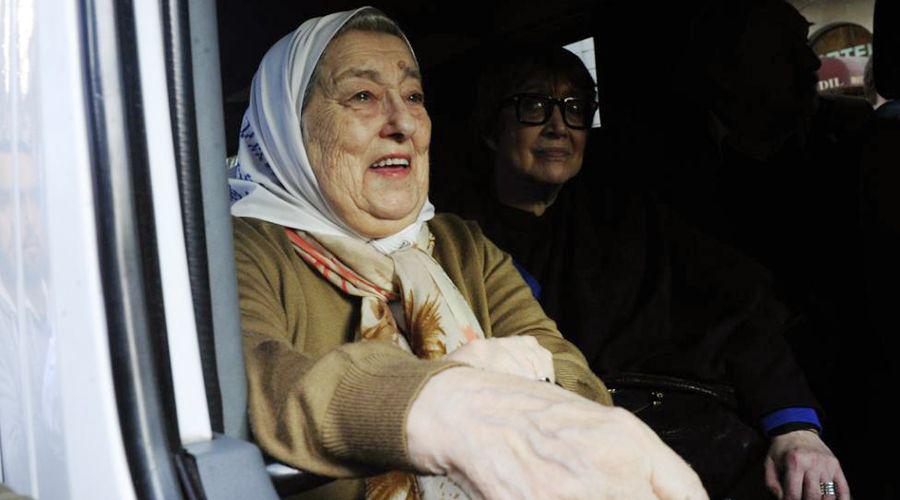 Hebe de Bonafini recibioacute al juez Martiacutenez De Giorgi y se negoacute a declarar