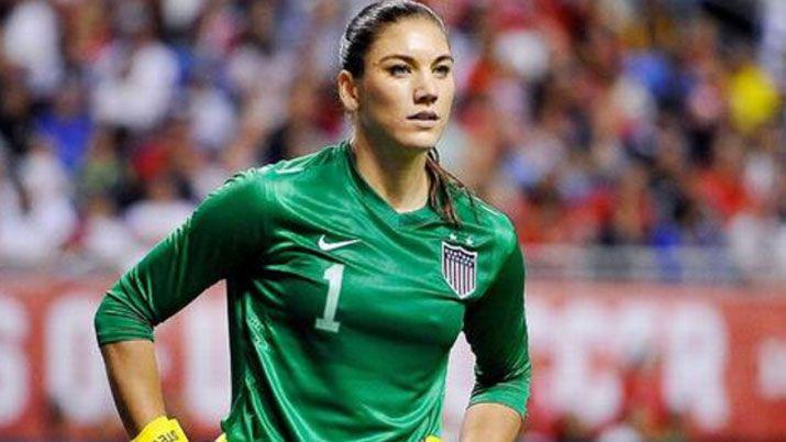 Conoceacute a Hope Solo la arquera sexy de Estados Unidos