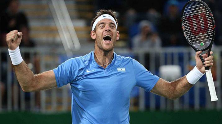 Triunfazo- Del Potro le da a la Argentina una medalla maacutes