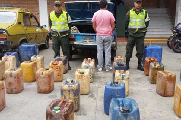 Desbaratan bandas que trafican gasolina de Venezuela