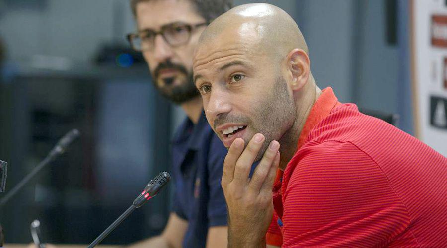 Mascherano- Penseacute en salir dudeacute si podiacutea seguir a la altura