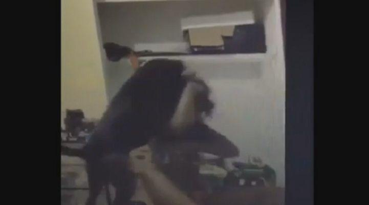 Fue atacada por su perro al intentar bailar twerking