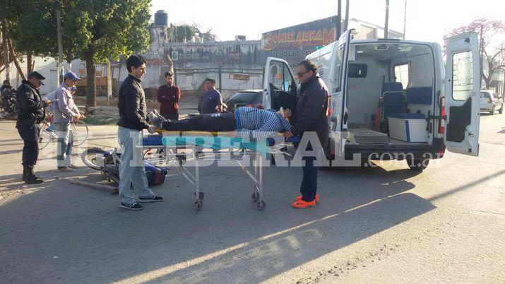 Accidente en Mitre y Soler en La Banda