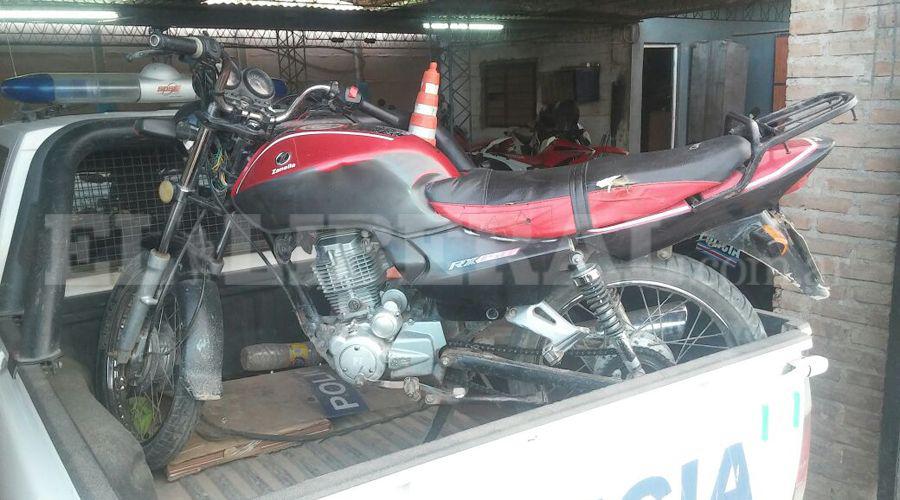 Una motocicleta fue recuperada en La Banda