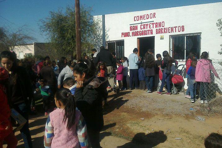 Margarita Barrientos inauguroacute su primera obra en esta provincia