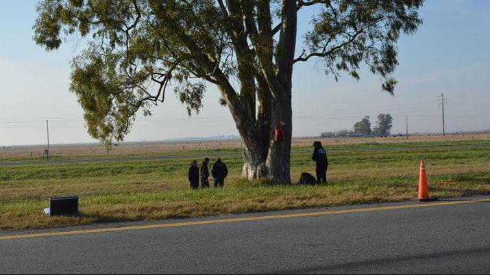 Encontraron el cuerpo de una mujer en una valija en la ruta 2