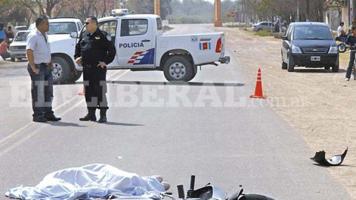 Motociclista fallecioacute en la Ruta 21