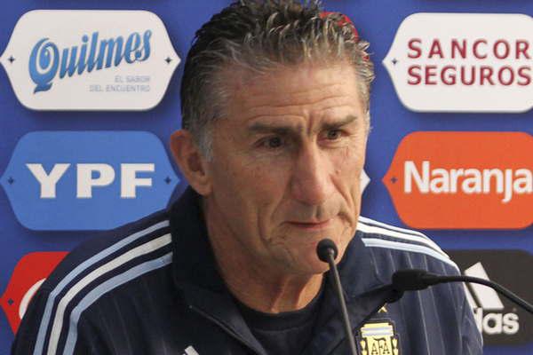 Edgardo Bauza derrochoacute optimismo para hoy 