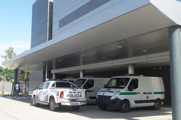 Menores de 13 y 14 antildeos rompieron vidrios del Centro de Salud Banda