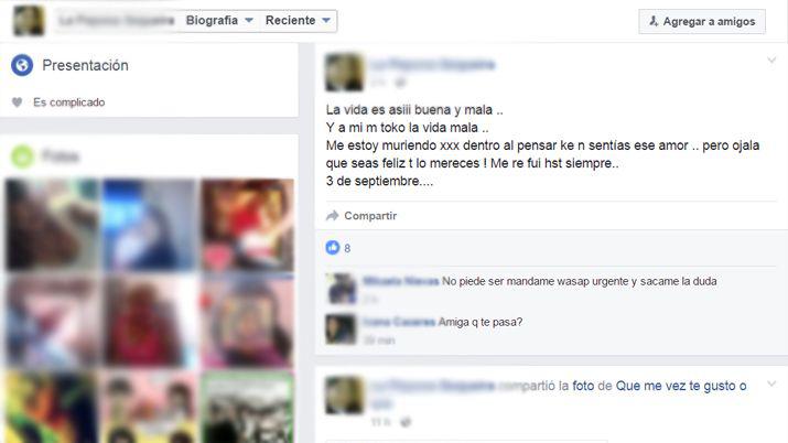 El terrible mensaje que publicoacute en Facebook antes de la tragedia