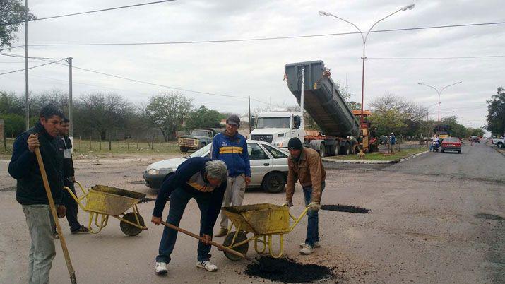 La municipalidad loretana repara importante avenida