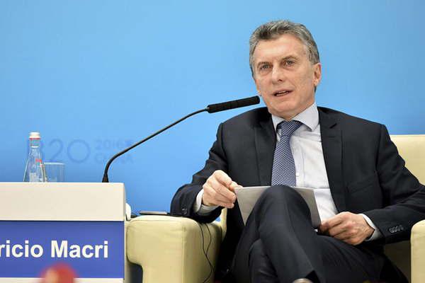 Macri aseguroacute que en la Argentina  dejamos atraacutes una deacutecada de aislamiento 