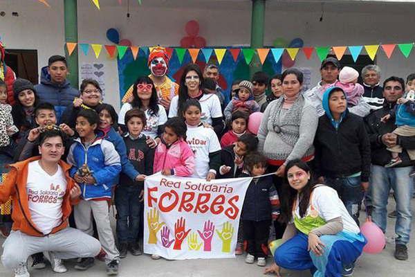 La Red Solidaria Forres cerraraacute los festejos por el Diacutea del Nintildeo  en el interior de la provincia