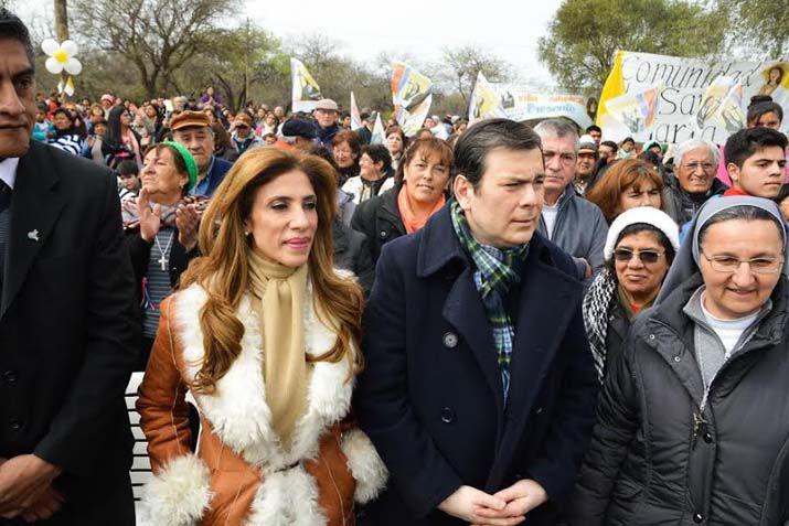 En Villa Silípica estuvo la gobernadora de la provincia Dra Claudia de Zamora y el senador nacional Gerardo Zamora