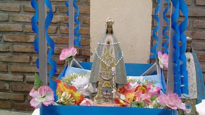 Robaron una imagen de la Virgen del Valle en La Banda