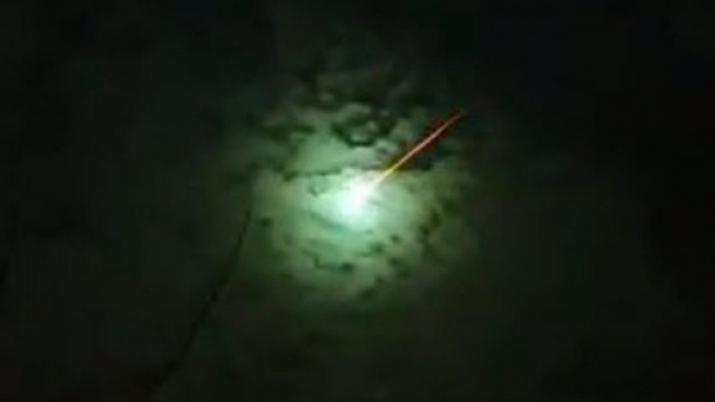Un meteoro asustoacute a todos en San Luis