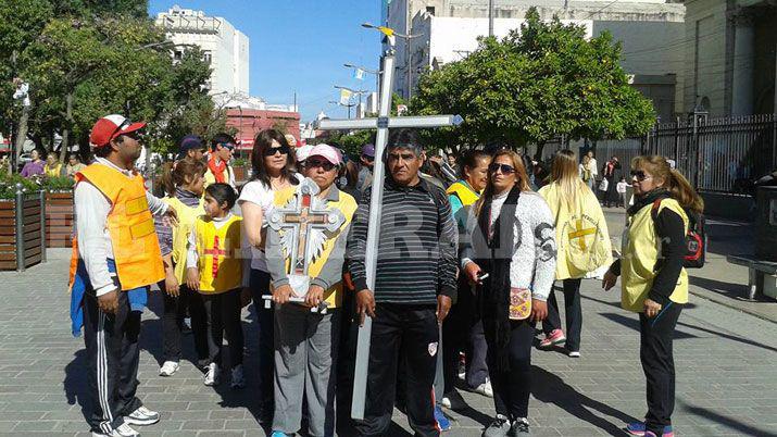 Cientos de peregrinos partieron rumbo a Mailiacuten