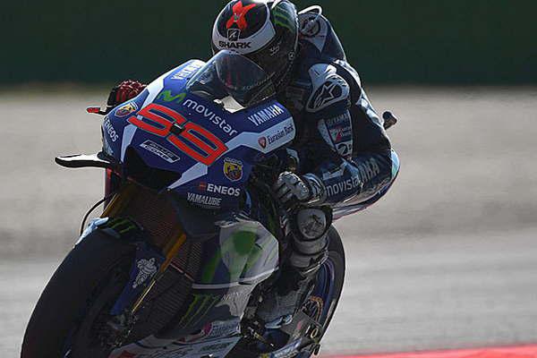 Lorenzo fue el maacutes veloz en San Marino