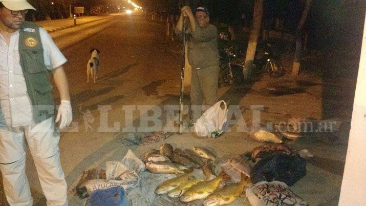 Personal de Fauna secuestró peces y pjaros