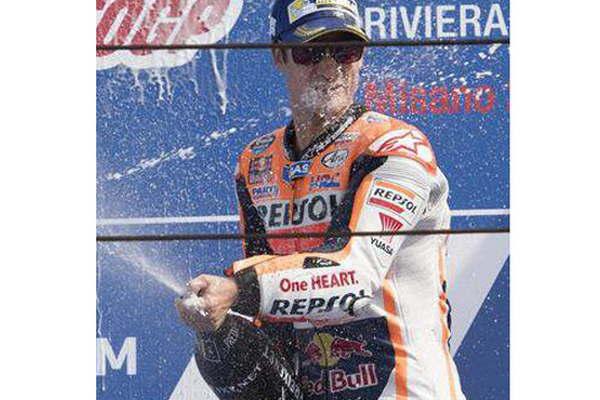 Pedrosa  se quedoacute con el GP de San Marino