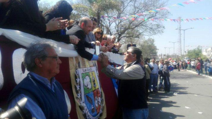 Mirolo llamoacute a los vecinos a reafirmar el orgullo de ser bandentildeo