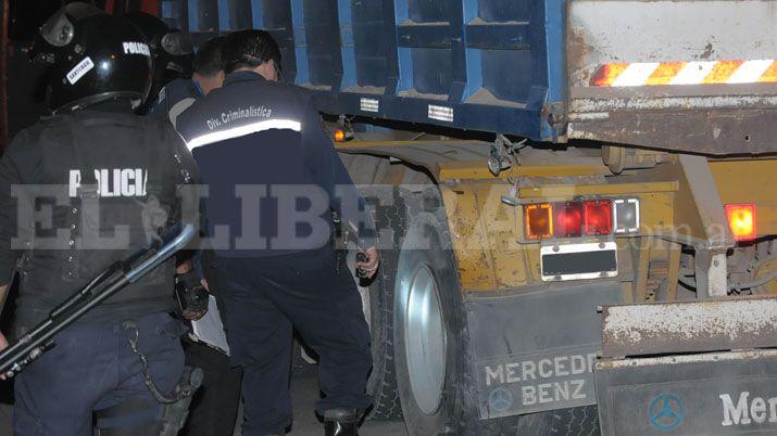 Dos camiones fueron protagonistas de un accidente en Taboada