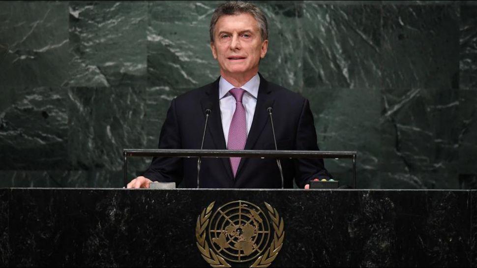 Macri- Esperamos resolver amigablemente la disputa de soberaniacutea de Malvinas