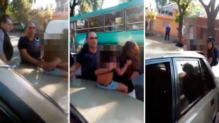 Mendoza- encuentran sola y desnuda a una nena en la calle