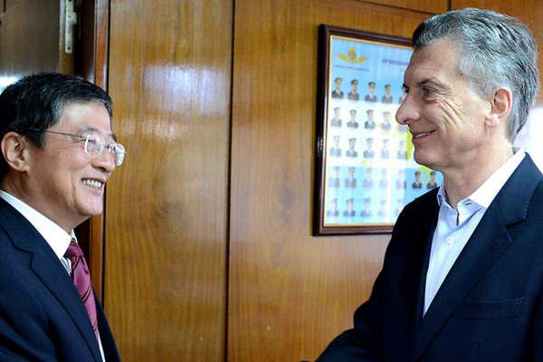 El jefe de Estado se reunioacute con el CEO de la gigante quiacutemica de China dedicada a los agronegocios