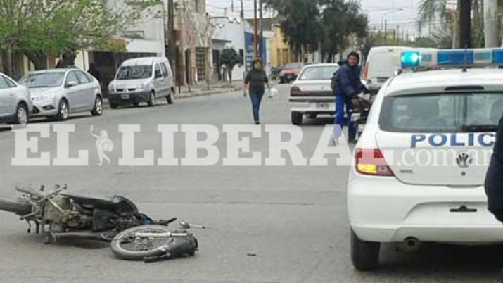 Accidente en Ruta 9 y San Lorenzo en Las Termas