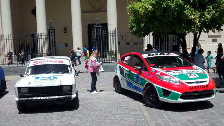 El Rally hace su presentacioacuten de la penuacuteltima fecha en Santiago