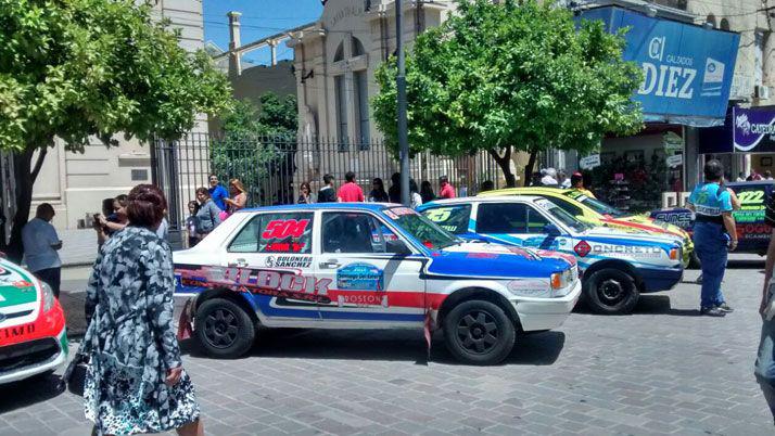 El Rally hace su presentacioacuten de la penuacuteltima fecha en Santiago