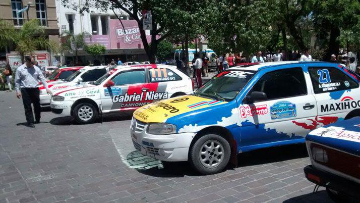 El Rally hace su presentacioacuten de la penuacuteltima fecha en Santiago