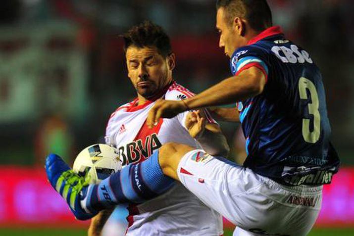 La cancha de Sarandí fue escenario del encuentro entre River y Arsenal 