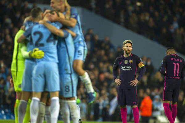 El City le dio un golpe al Barcelona