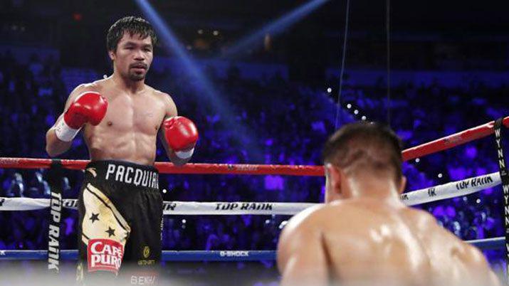 Pacquiao derrotoacute a Vargas y ganoacute por tercera vez el tiacutetulo welter