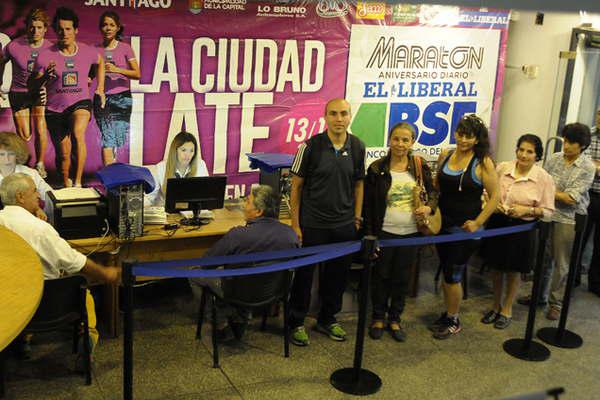 Muchas personas ya confirmaron presencia en el Maratón Aniversario de EL LIBERAL 