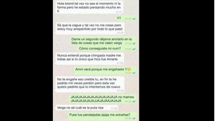 Viral- los mensajes de un infiel arrepentido a su novia