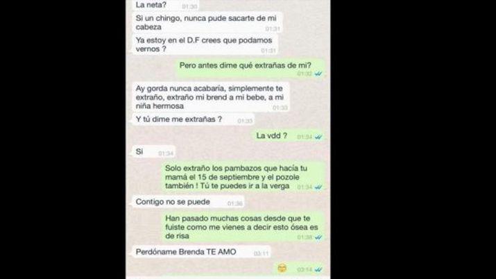 Viral- los mensajes de un infiel arrepentido a su novia