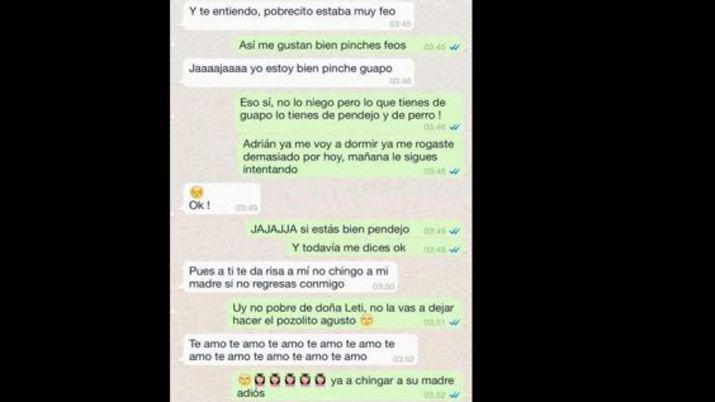 Viral- los mensajes de un infiel arrepentido a su novia