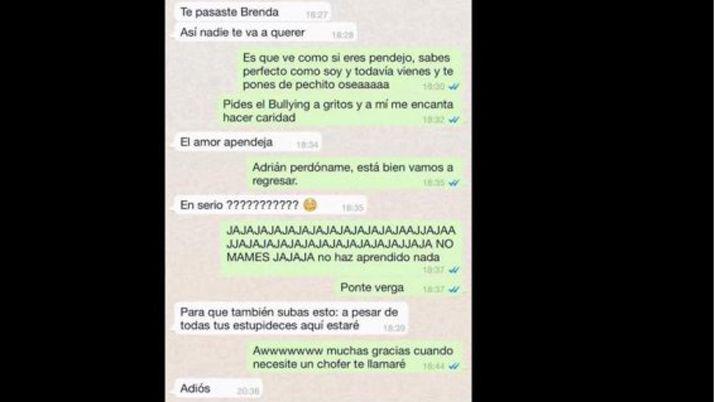 Viral- los mensajes de un infiel arrepentido a su novia