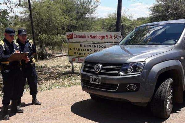 Recuperan camioneta con pedido de secuestro en Loreto