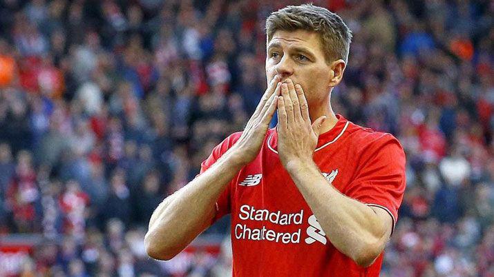 Se despide un crack- cuelga los botines Steven Gerrard