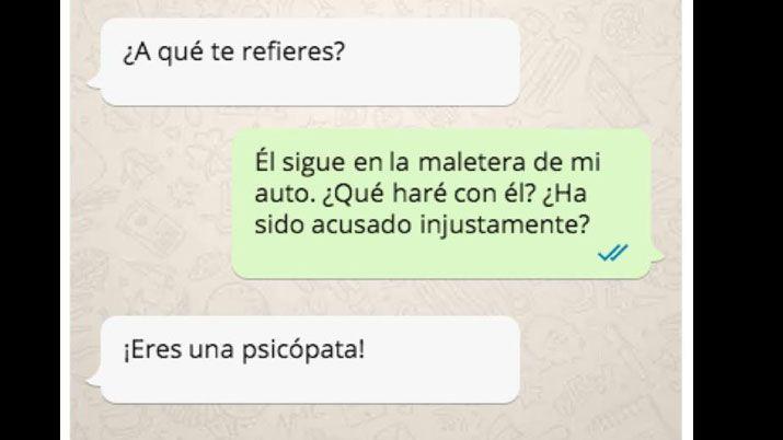 Le mandoacute mensajes de WhatsApp a la nueva pareja de su ex se confundioacute y se volvioacute viral