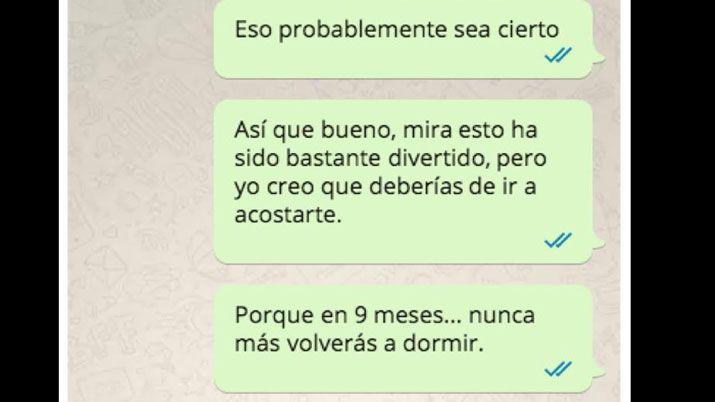 Le mandoacute mensajes de WhatsApp a la nueva pareja de su ex se confundioacute y se volvioacute viral