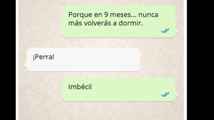 Le mandoacute mensajes de WhatsApp a la nueva pareja de su ex se confundioacute y se volvioacute viral