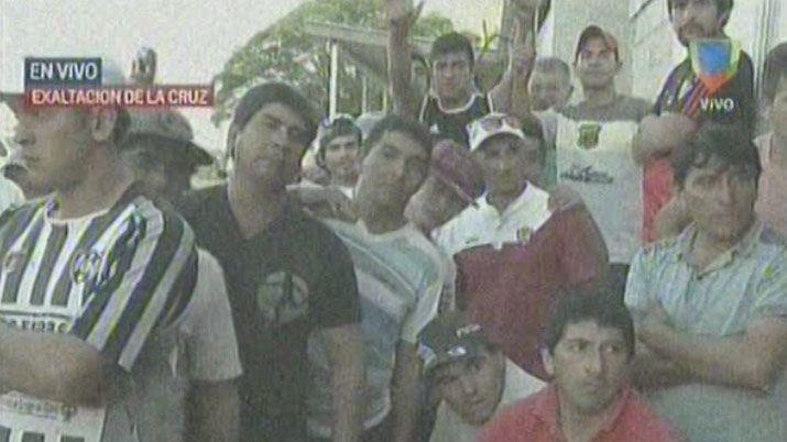 Los trabajadores también fueron auxiliados por funcionarios de la provincia de Buenos Aires