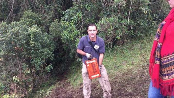 Fueron localizadas las cajas negras del avioacuten