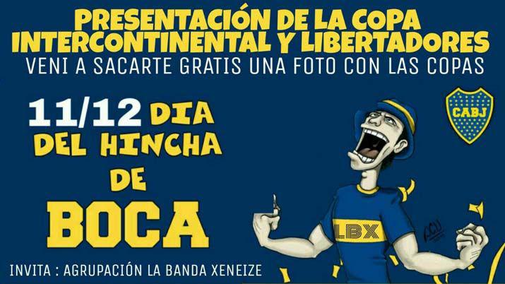 Boca trae sus copas a La Banda