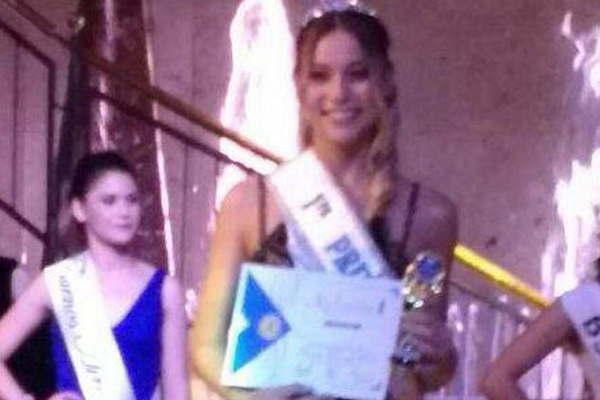 Una santiaguentildea primera princesa en Miss Argentina 